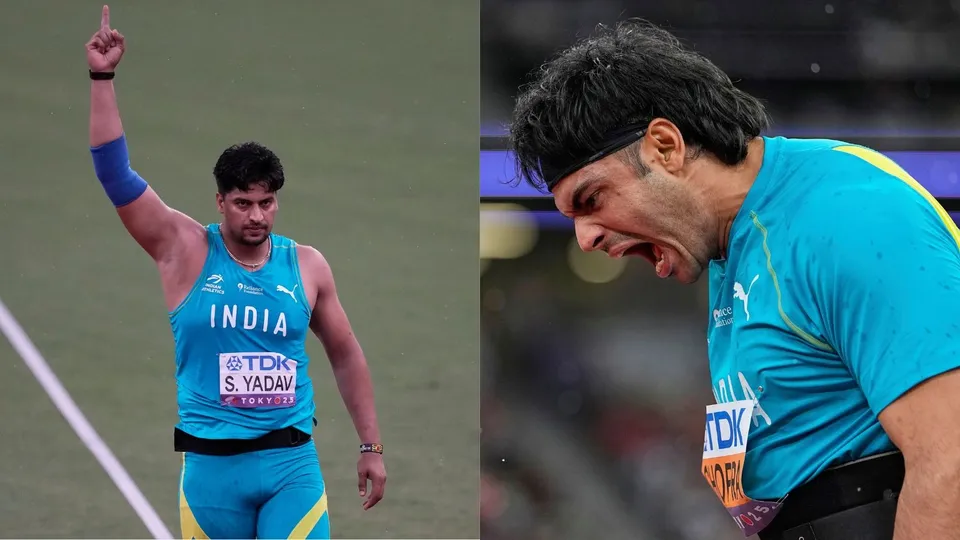 Sachin Yadav Neeraj Chopra World Championships Final