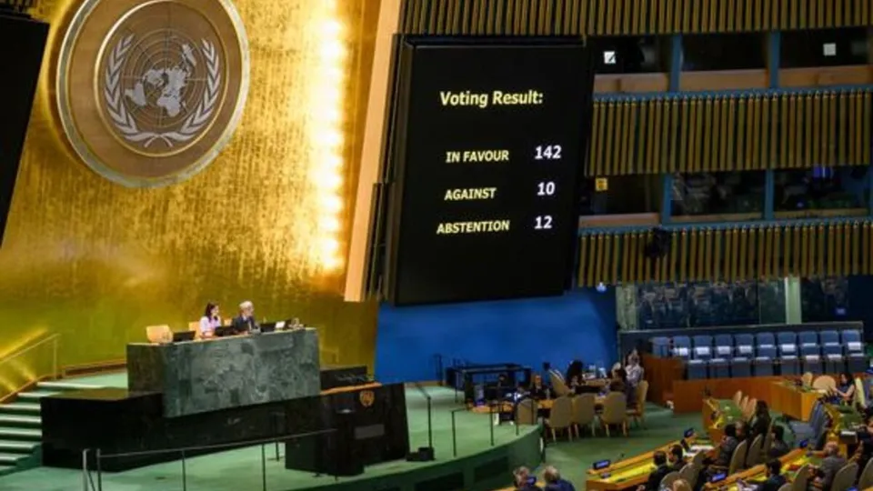 United Nations Palestine Vote