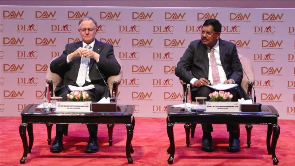 Chief Justice of Australia Stephen Gageler CJI B R Gavai