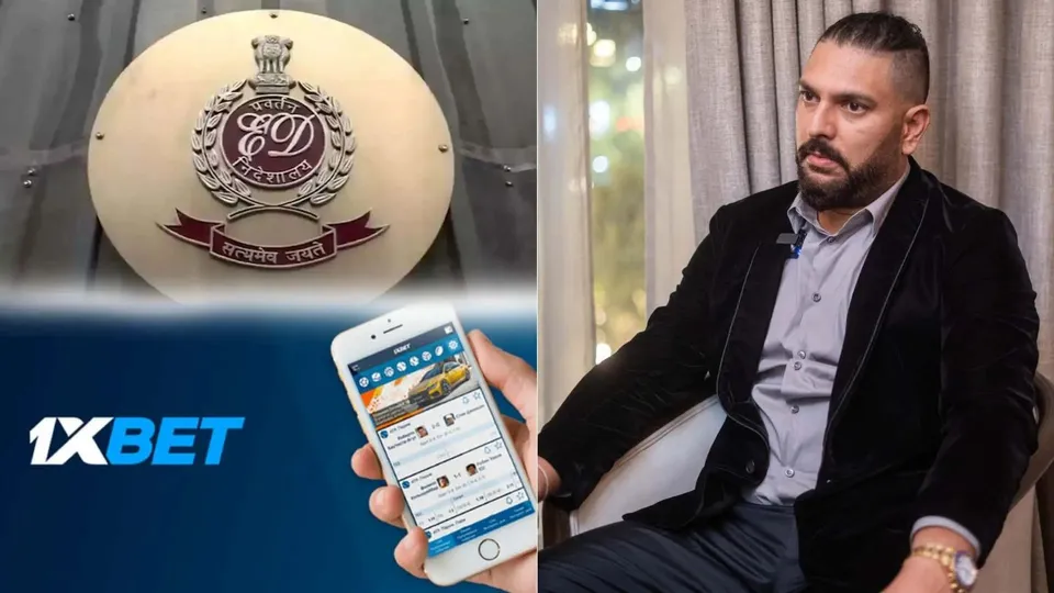 Yuvraj Singh ED case 1xBet