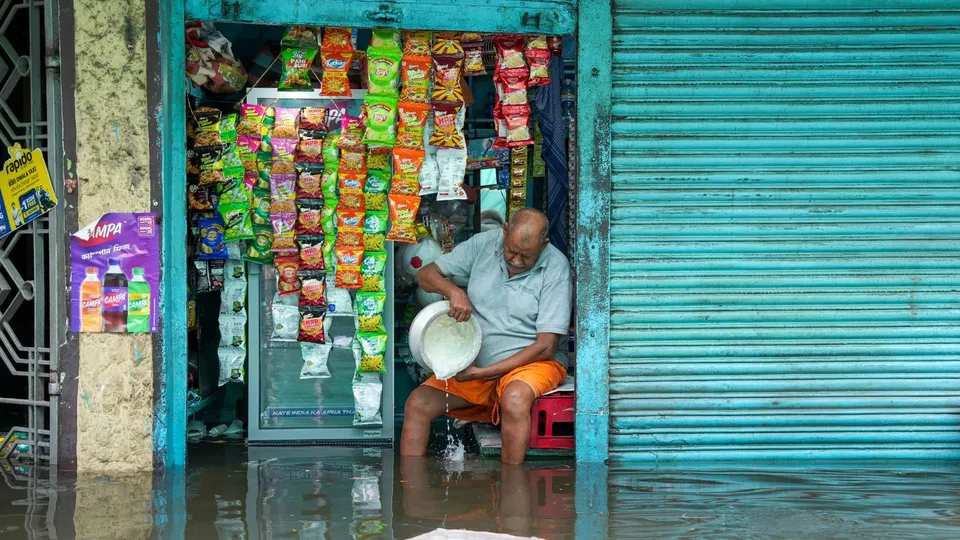 Kolkata Rains Kolkata Floods Kolkata Waterlogging