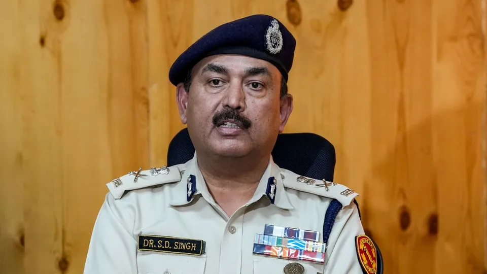 Ladakh Police DGP SD Singh Jamwal
