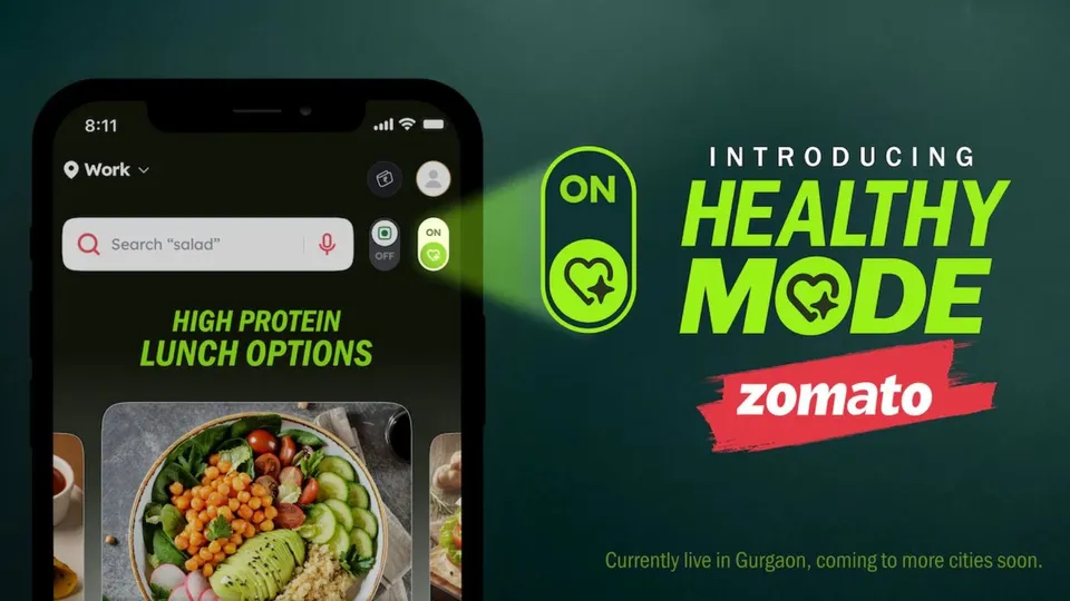 Zomato Healthy Mode