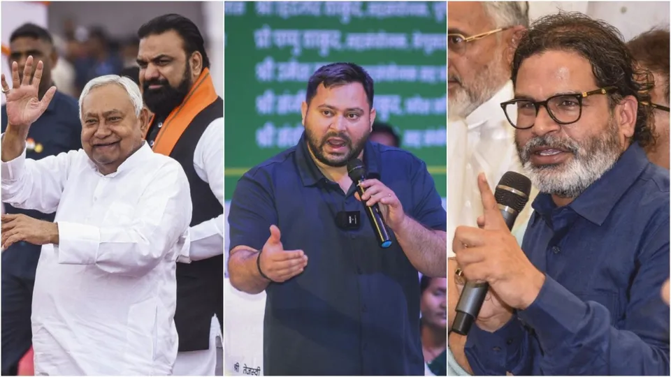 Bihar Elections Nitish Kumar Tejashwi Yadav Prashant Kishor