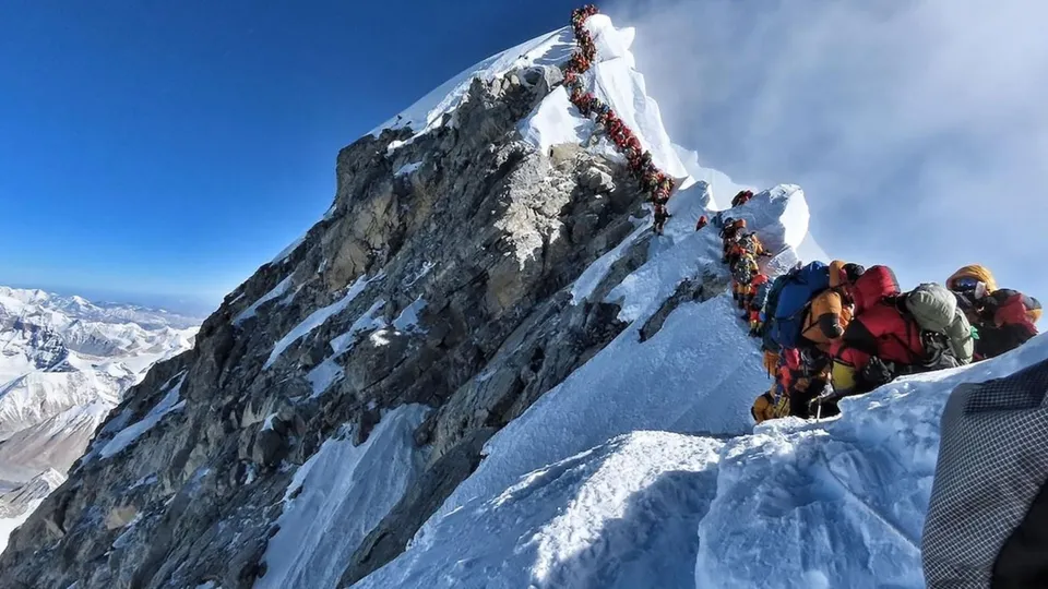 Mt Everest Blizzard Mount Everest Mt Everest Traffic Mt Everest Rush Mountaineering
