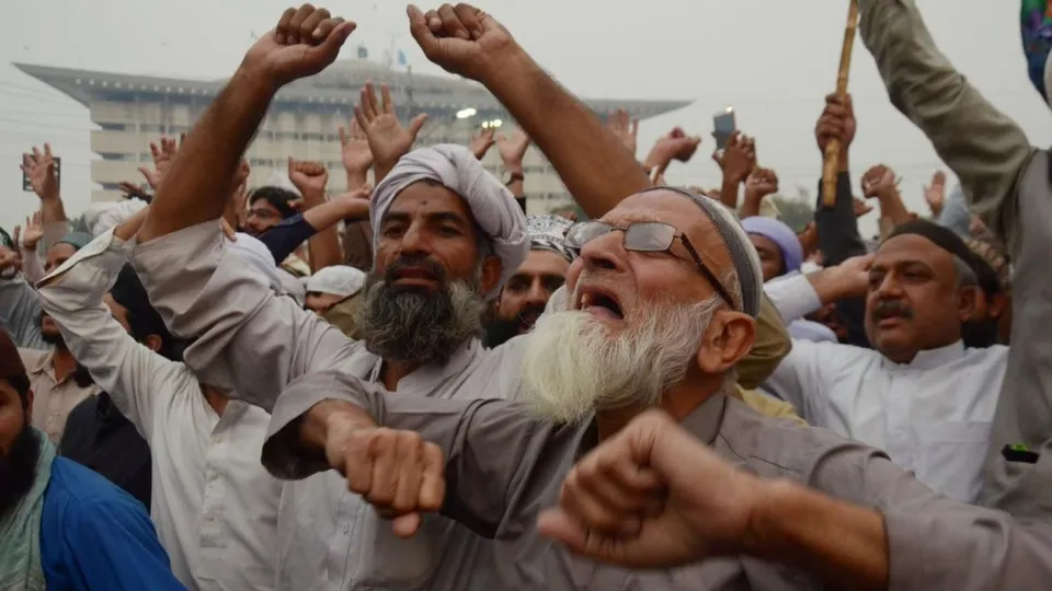 Tehreek-e-Labbaik Pakistan TLP protest in Islamabad