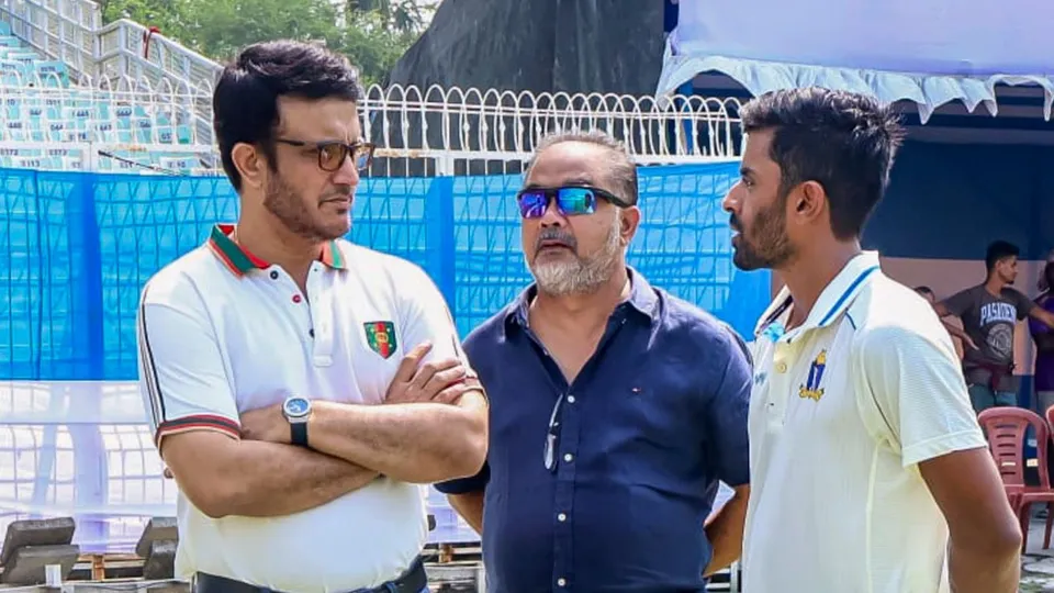 Abhimanyu Easwaran Sourav Ganguly