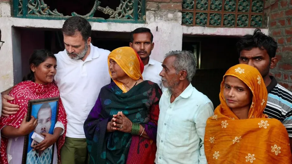 Rahul Gandhi Rae Bareilly Hariom Valmiki Raebareli