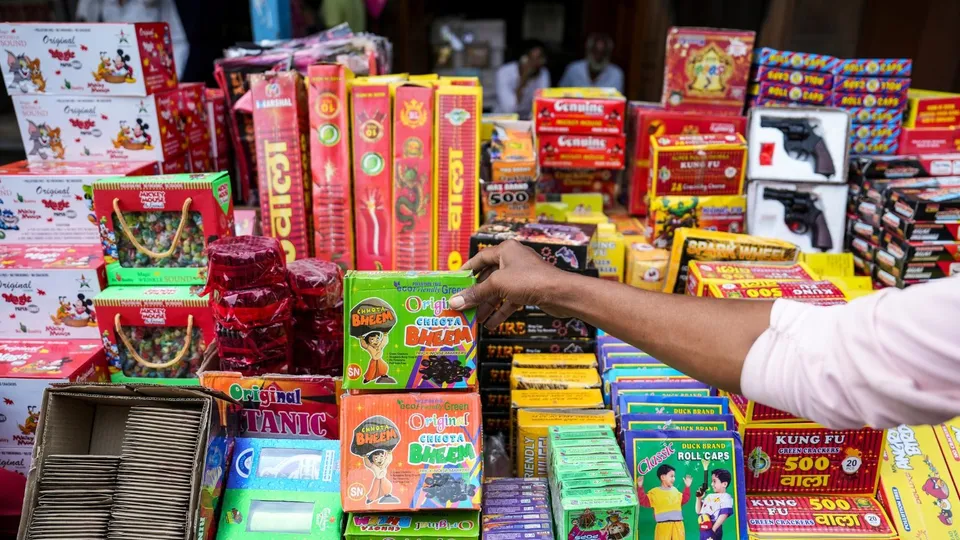 Green firecrackers in Delhi Diwali Firecrackers