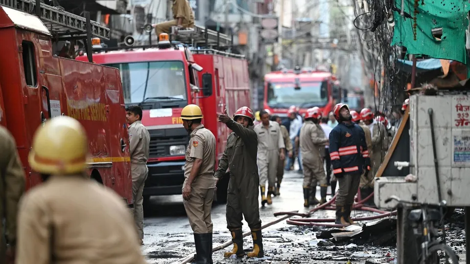 Delhi Fire Services Mumbai Fire Services Fire Accident Fire Incident