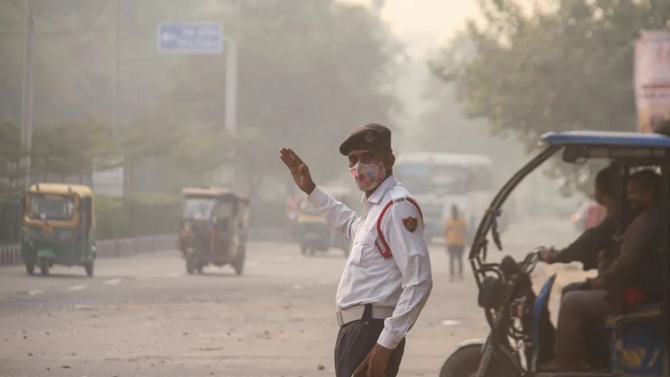 Gurugram Pollution Gurugram Weather Gurugram Smog Gurugram Traffic Police Haryana Pollution