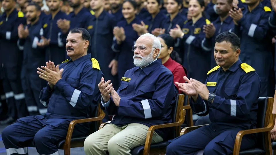 Narendra Modi Indian Navy