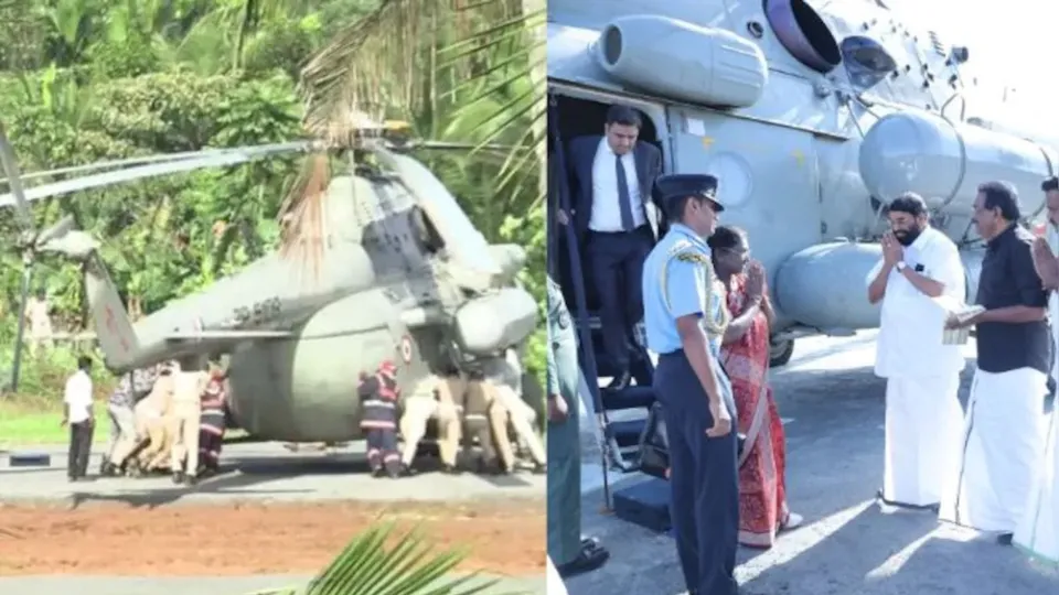 Droupadi Murmu Helicopter Incident