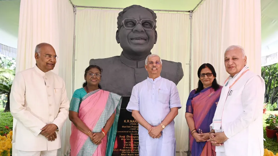 Droupadi Murmu K R Narayanan