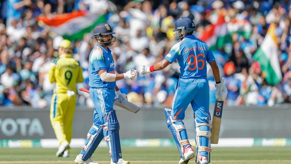 Rohit Sharma Shreyas Iyer India vs Australia 2nd ODI