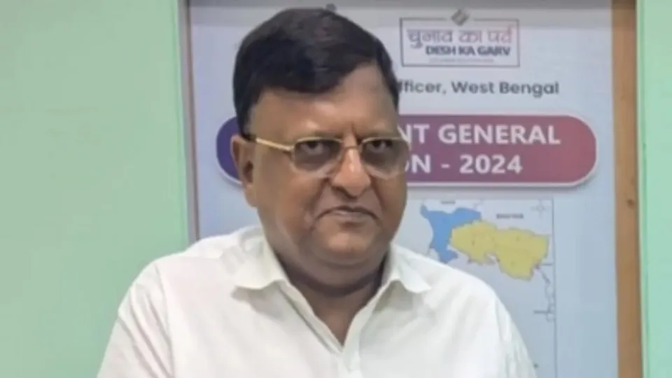 West Bengal chief electoral officer Manoj Agarwal