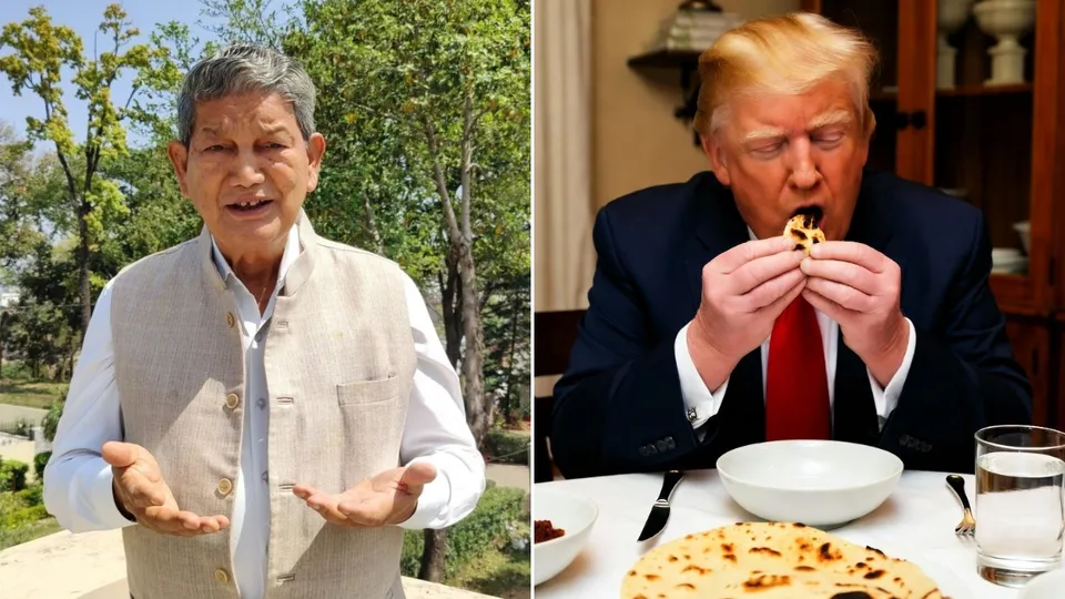 Trump mandua ki roti