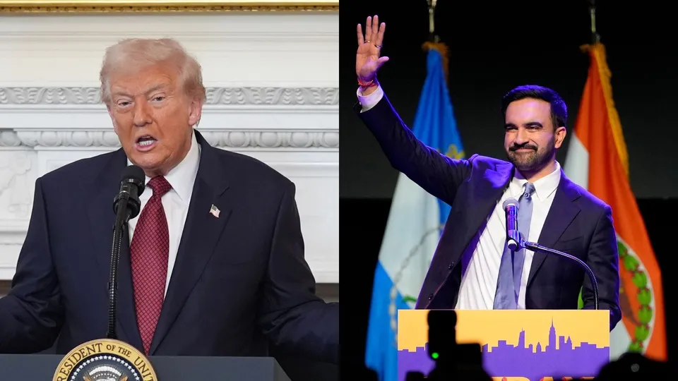 Donald Trump Zohran Mamdani