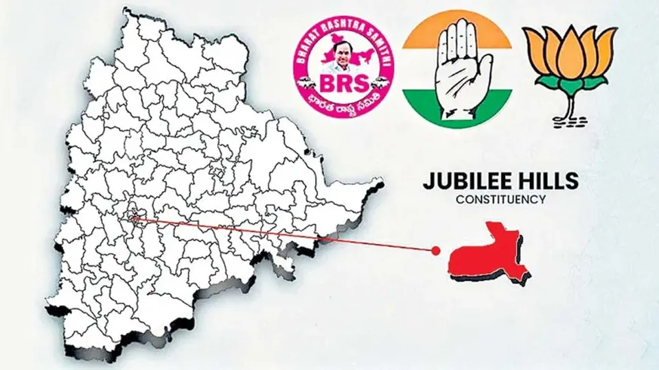 Telangana Elections Jubilee Hills BRS BJP Congress
