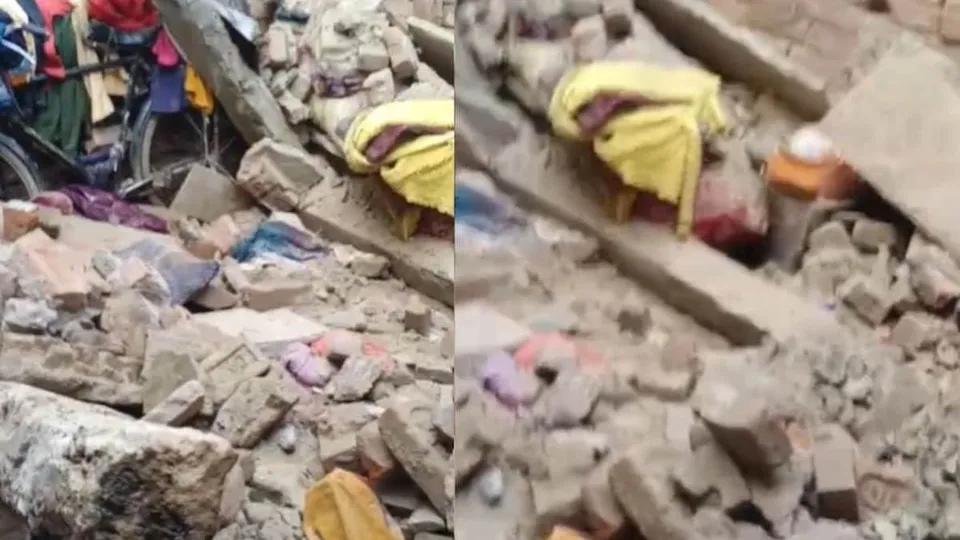 Bihar roof collapse saran