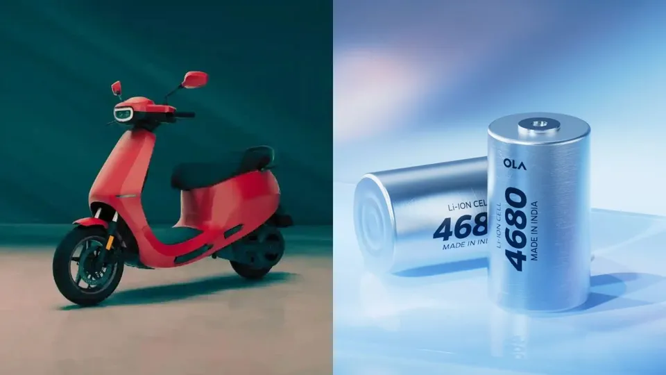 Ola Electric 4680 Bharat Cell