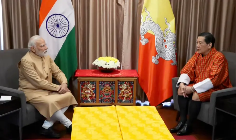 Narendra Modi King Jigme Singye Wangchuck