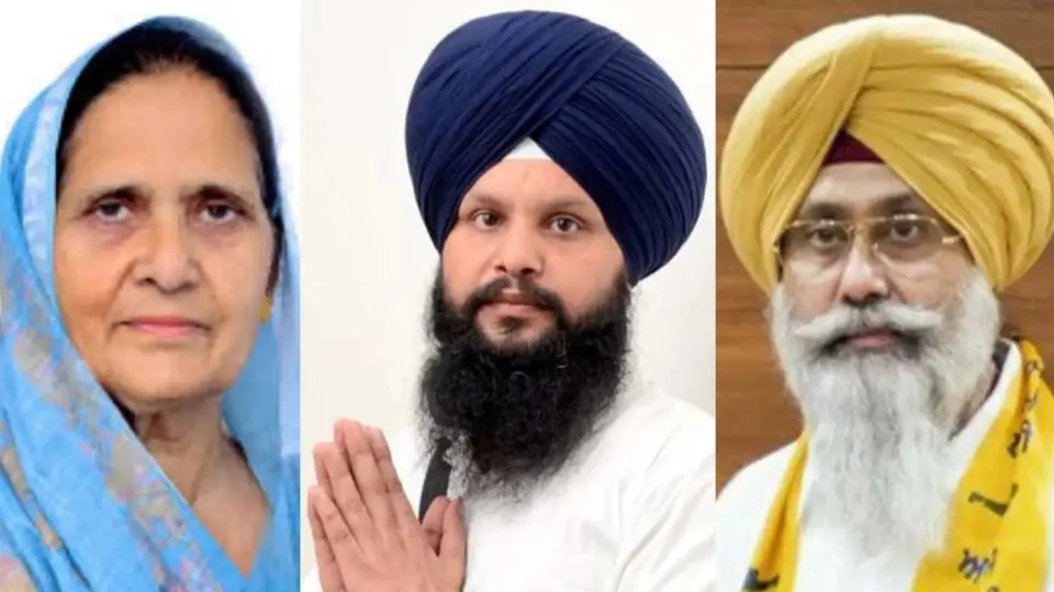 Tarn Taran Assembly Bypolls Sukhwinder Kaur Randhawa Mandeep Singh Harmeet Singh Sandhu