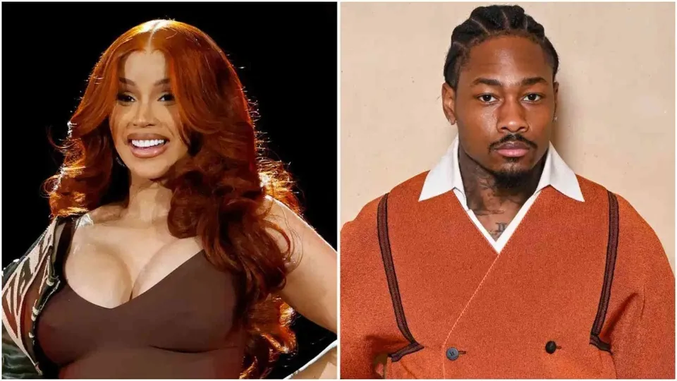 Cardi B Stefon Diggs