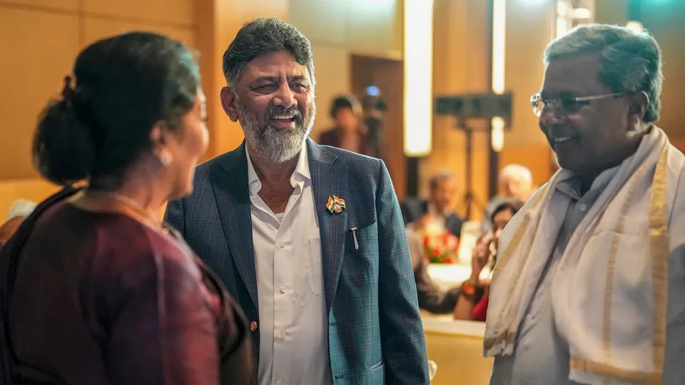 DK Shivakumar and Siddaramaiah