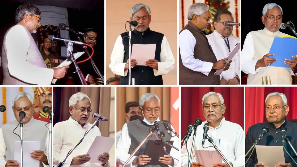 Nitish Kumar as Bihar CM
