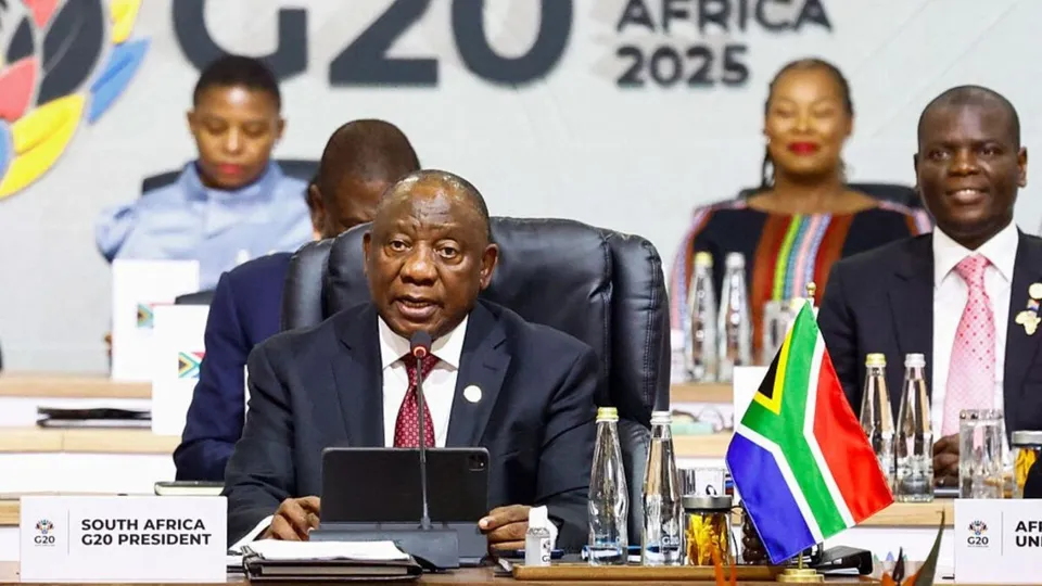 Cyril Ramaphosa G20 South Africa