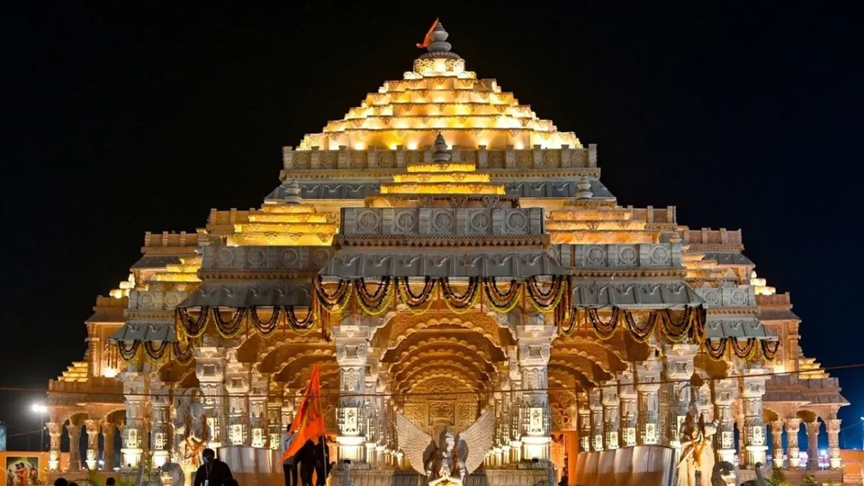 ayodhya ram temple flag