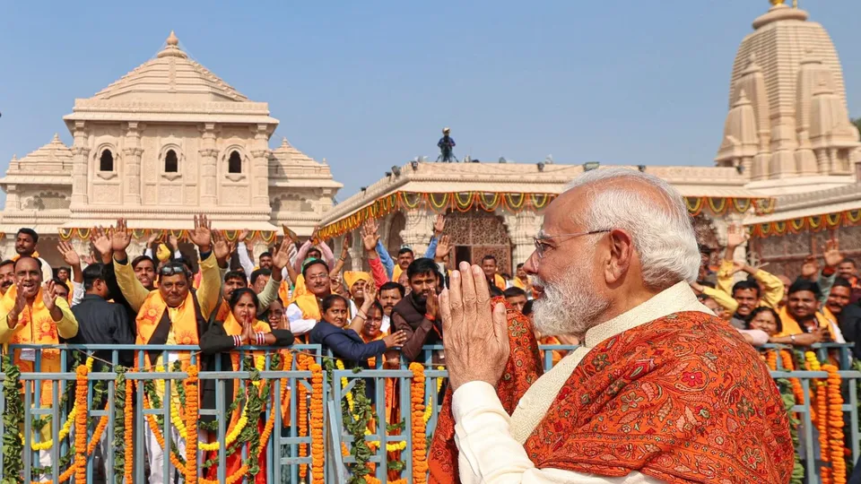 Dhwajarohan ceremony at Ram Temple Narendra Modi