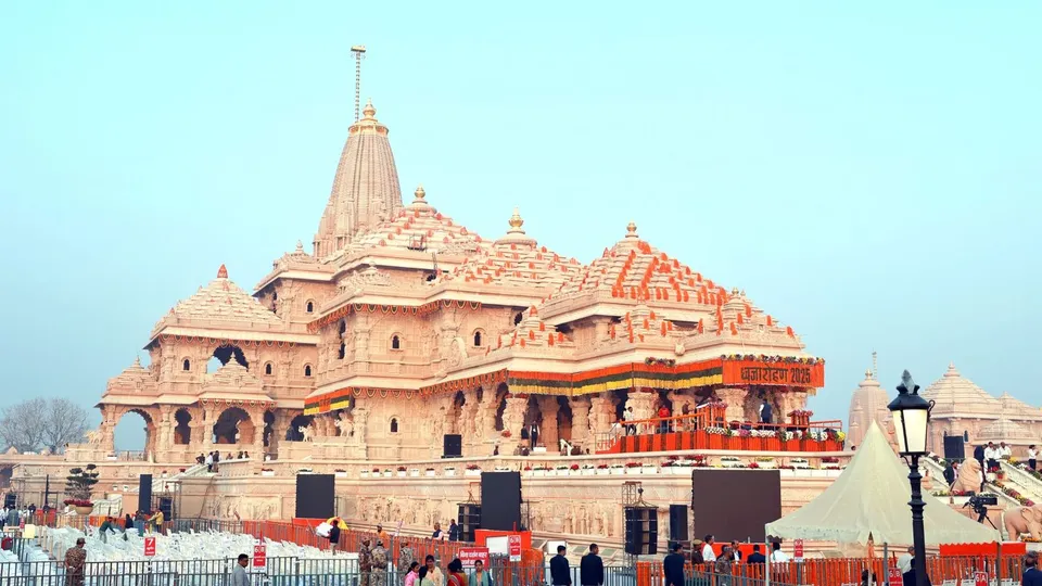 Dhwajarohan Utsav in Ayodhya Ram Mandir Ram Temple