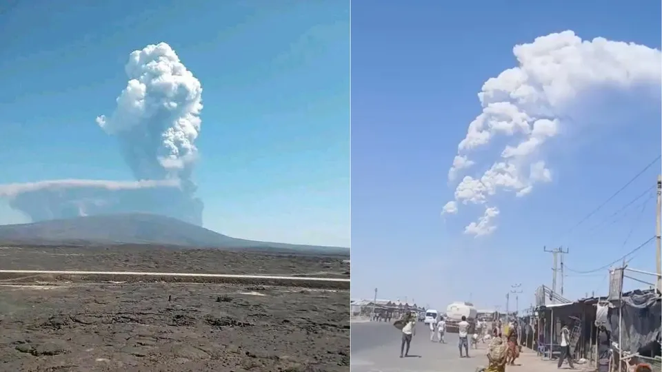 ethiopian volcanic eruption