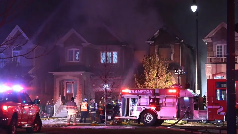 Brampton fire