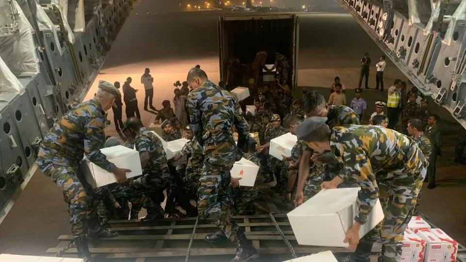 Indian aid for Sri Lanka