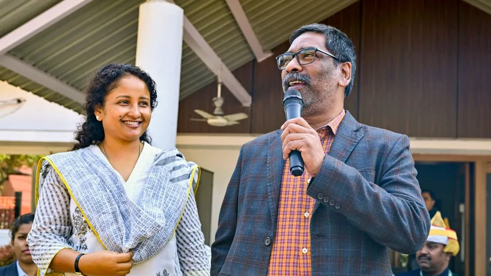 Hemant Soren Kalpana Soren JMM Jharkhand