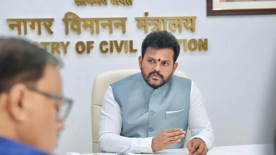 K Rammohan Naidu Civil Aviation