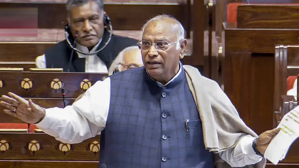 Mallikarjun Kharge Vande Mataram Debate