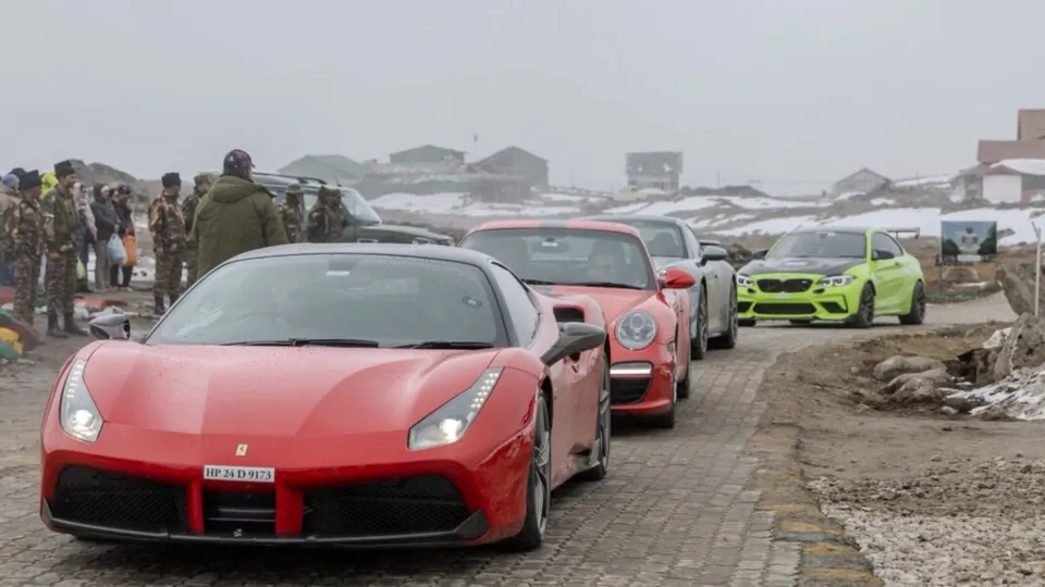 Supercar Rally in Sikkim
