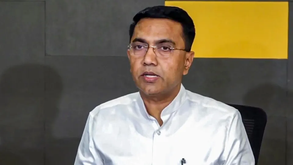 Goa Chief Minister Pramod Sawant Press