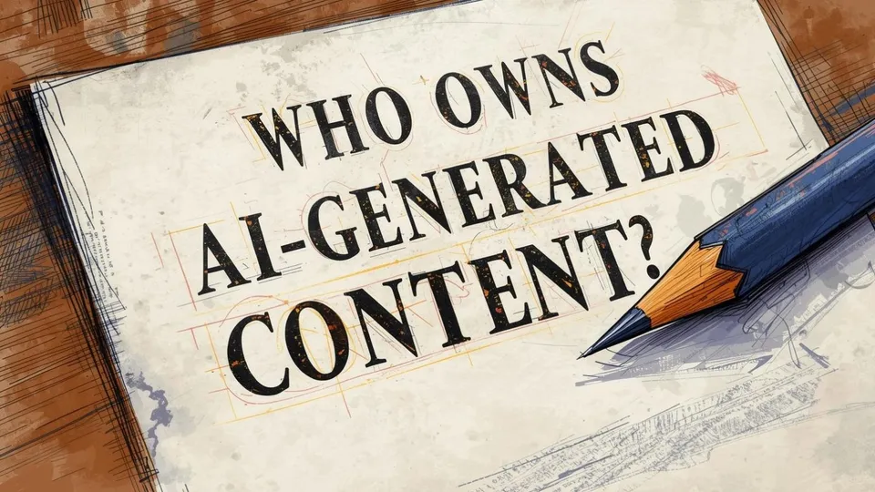 AI generated content copyright