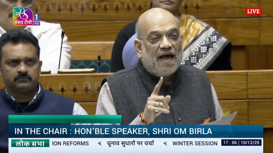 Amit Shah SIR debate