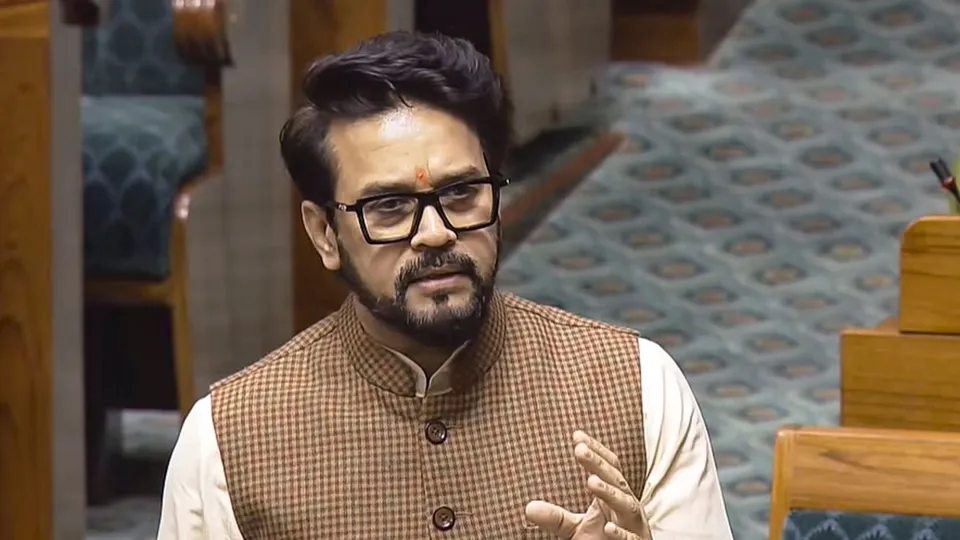 Anurag Thakur Smoking in Parliament