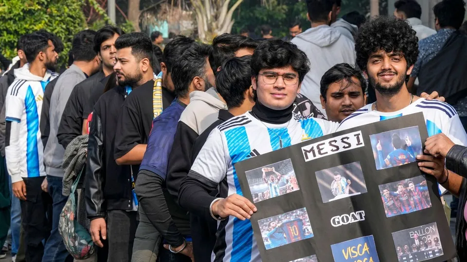 Lionel Messi In Delhi