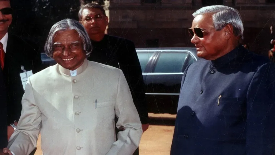 APJ Abdul Kalam Atal Bihari Vajpayee