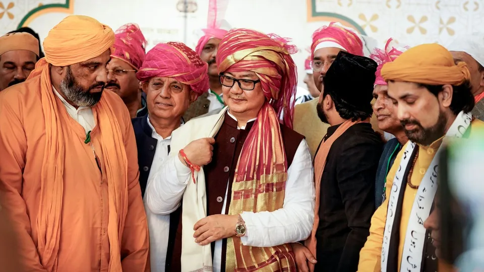 Kiren Rijiju Ajmer Sharif Dargah