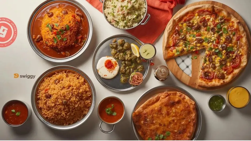 Biryani Burger Pizza Dosa Swiggy Trends