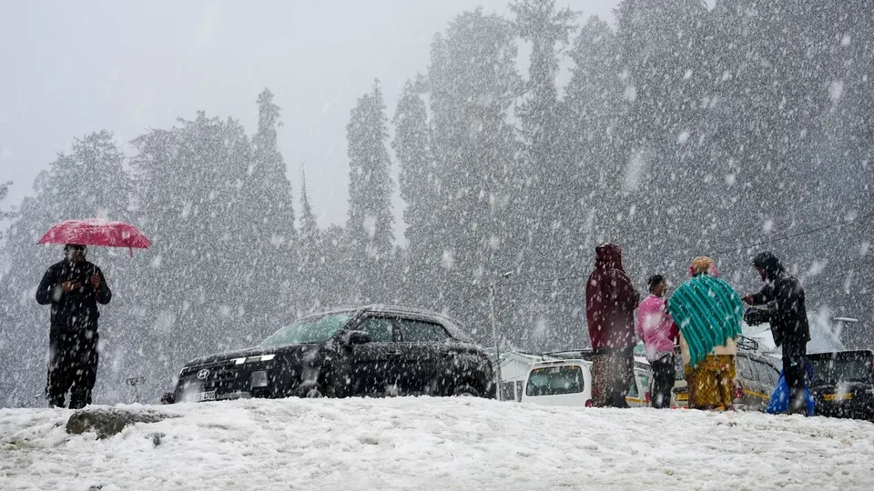 Snowfall in Jammu and Kashmir Snowfall